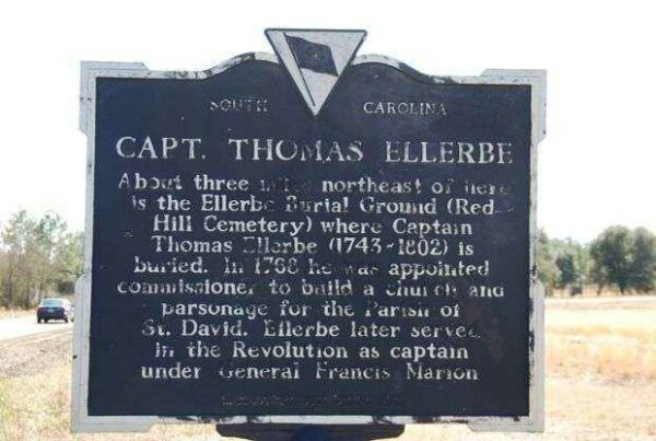 CAPT. THOMAS ELLERBE REVOLUTIONARY SOLDIER MEMORIAL MARKER