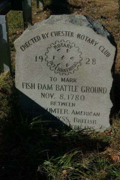 FISH DAM BATTLE GROUND WAR MEMORIAL