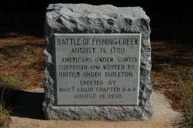 BATTLE OF FISHING CREEK WAR MEMORIAL