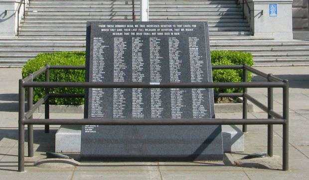YOLO COUNTY WAR MEMORIAL
