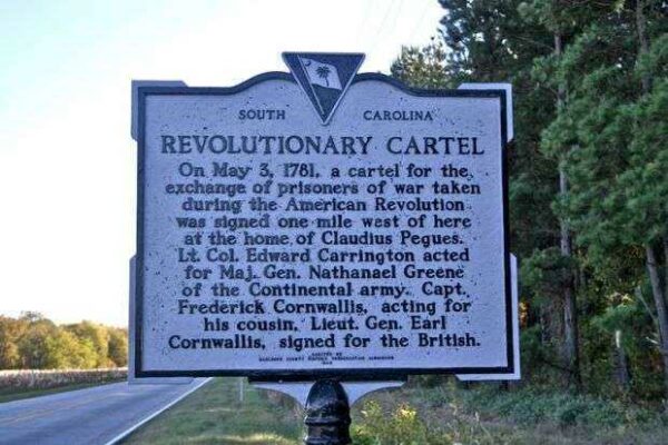 REVOLUTIONARY CARTEL WAR MEMORIAL MARKER