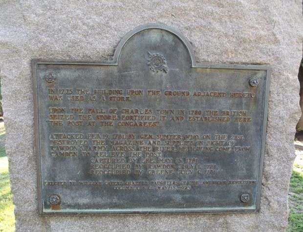 “THE POST AT THE CONGAREES” WAR MEMORIAL