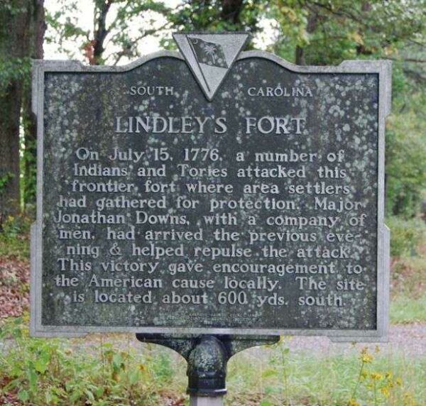 LINDLEY’S FORT REVOLUTIONARY WAR MEMORIAL MARKER
