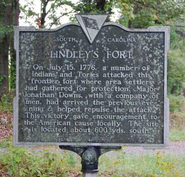 LINDLEY’S FORT REVOLUTIONARY WAR MEMORIAL MARKER