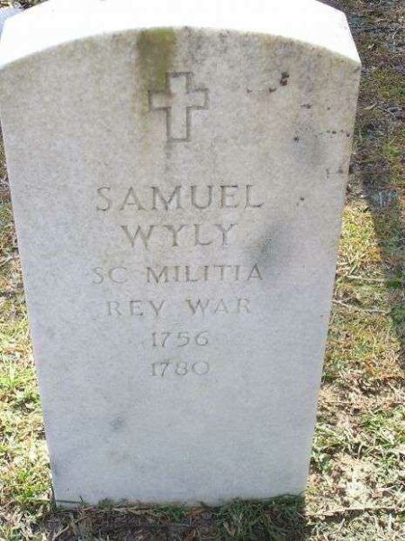 SAMUEL WYLY REVOLUTIONARY WAR MEMORIAL CENOTAPH