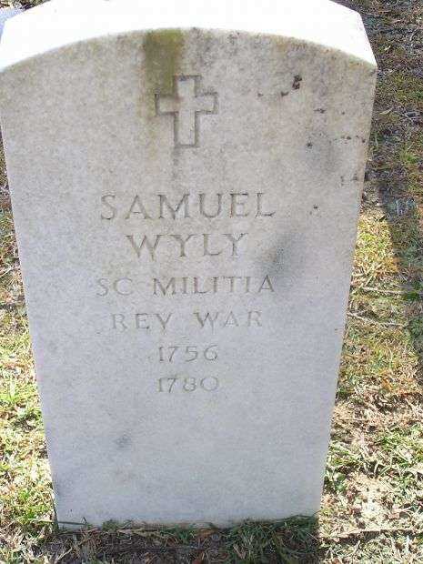 SAMUEL WYLY REVOLUTIONARY WAR MEMORIAL CENOTAPH