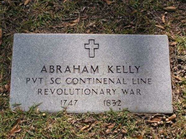PVT ABRAHAM KELLY REVOLUTIONARY WAR MEMORIAL CENOTAPH