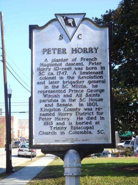 PETER HORRY REVOLUTIONARY SOLDIER MEMORIAL MARKER
