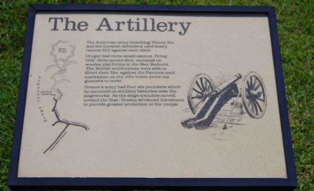 THE ARTILLERY REVOLUTIONARY WAR MEMORIAL PANEL