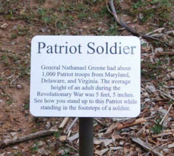 PATRIOT SOLDIER REVOLUTIONARY WAR MEMORIAL PLAQUE