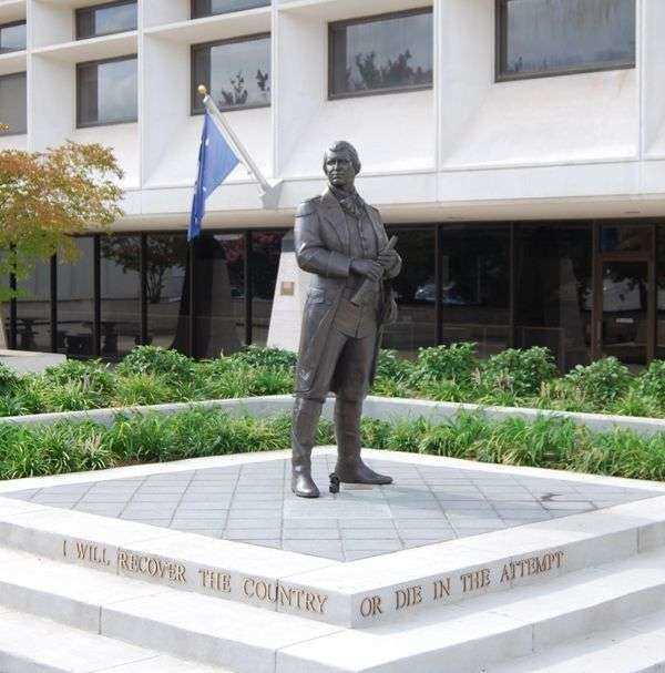 GENERAL NATHANAEL GREENE MEMORIAL STATUE