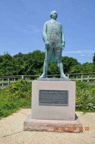 FRANCOIS JOSEPH PAUL DE GRASSE MEMORIAL STATUE
