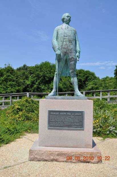 FRANCOIS JOSEPH PAUL DE GRASSE MEMORIAL STATUE