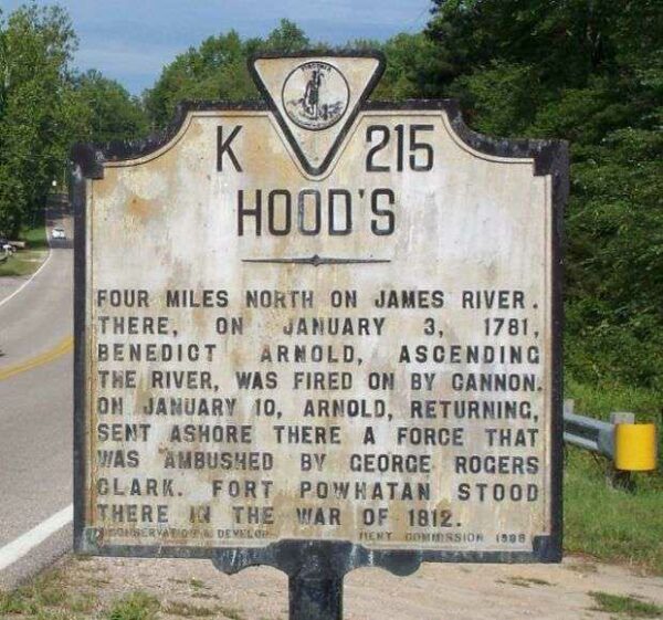 HOOD’S REVOLUTIONARY WAR MEMORIAL MARKER