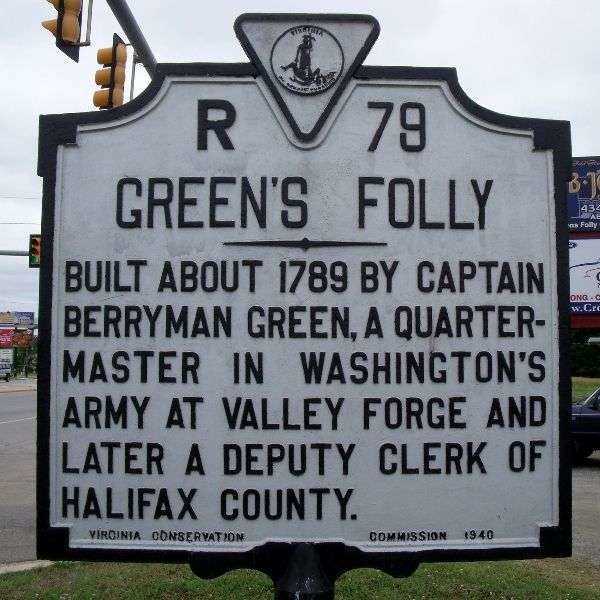 GREEN’S FOLLY REVOLUTIONARY SOLDIER MEMORIAL MARKER