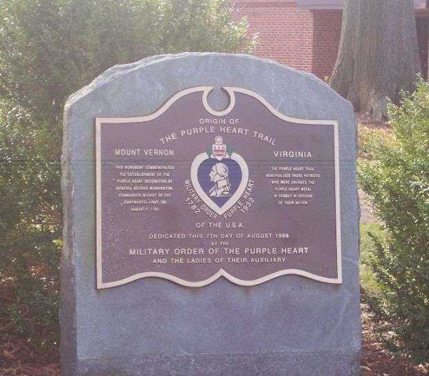 ORIGIN OF THE PURPLE HEART TRIAL MEMORIAL