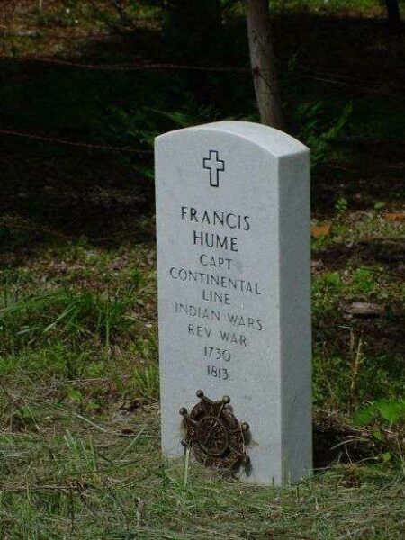 CAPT. FRANCIS HUME MEMORIAL CENOTAPH