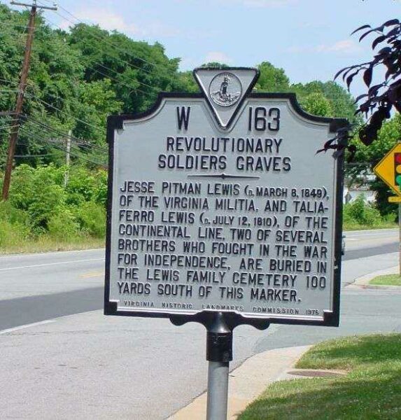 REVOLUTIONARY SOLDIERS GRAVES WAR MEMORIAL MARKER