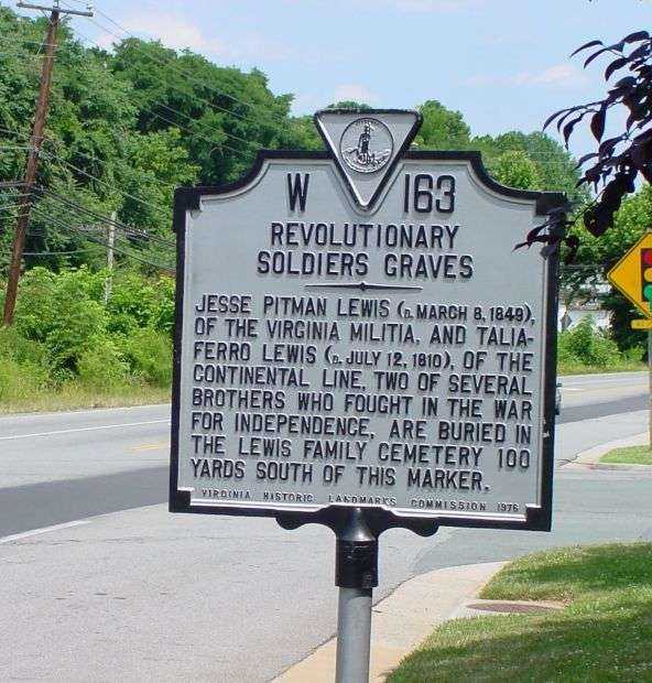 REVOLUTIONARY SOLDIERS GRAVES WAR MEMORIAL MARKER