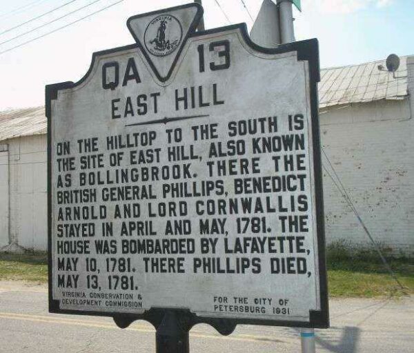 EAST HILL REVOLUTIONARY WAR MEMORIAL MARKER