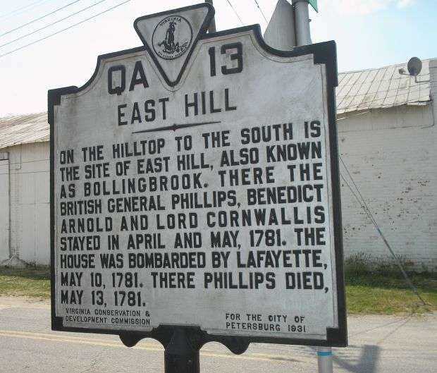 EAST HILL REVOLUTIONARY WAR MEMORIAL MARKER
