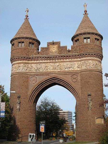 HARTFORD SOLDIERS AND SAILORS MEMORIAL ARCH