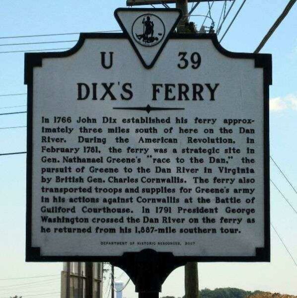 DIX’S FERRY REVOLUTIONARY WAR MEMORIAL MARKER