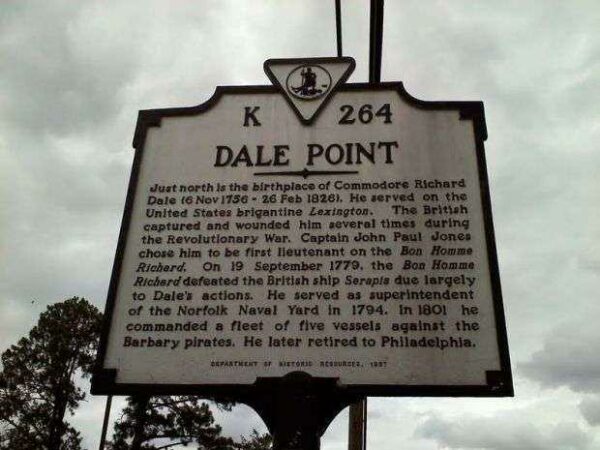 DALE POINT WAR MEMORIAL MARKER