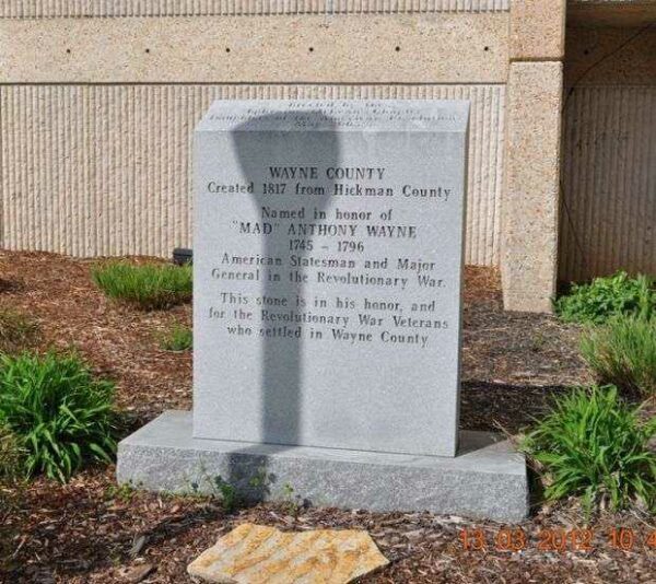 WAYNE COUNTY REVOLUTIONARY WAR VETERANS MEMORIAL