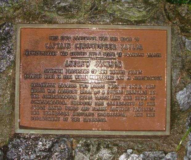 CAPTAIN CHRISTOPHER TAYLOR REVOLUTIONARY WAR MEMORIAL PLAQUE