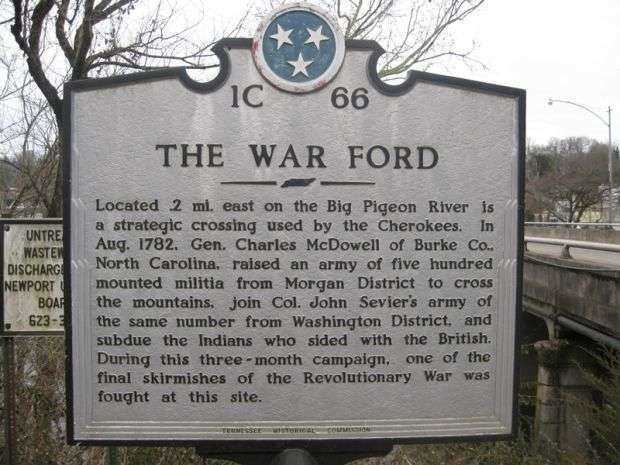 THE WAR FORD REVOLUTIONARY WAR MEMORIAL MARKER