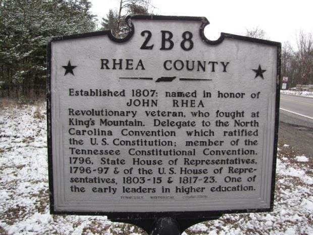 RHEA COUNTY REVOLUTIONARY SOLDIER MEMORIAL MARKER