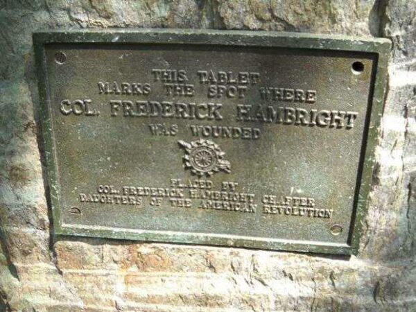 COL. FREEDERICK HAMBRIGHT REVOLUTIONARY WAR MEMORIAL