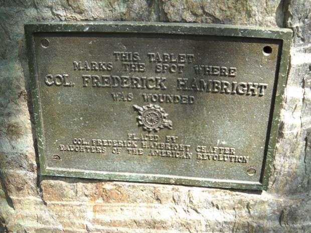 COL. FREEDERICK HAMBRIGHT REVOLUTIONARY WAR MEMORIAL
