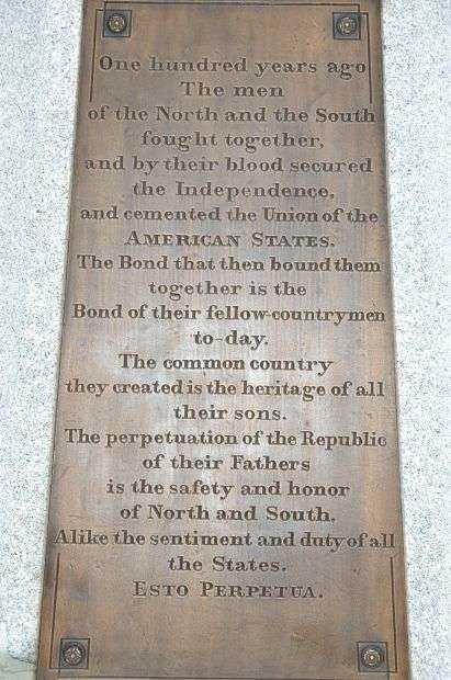 DANIEL MORGAN REVOLUTIONARY WAR MEMORIAL PLAQUE III