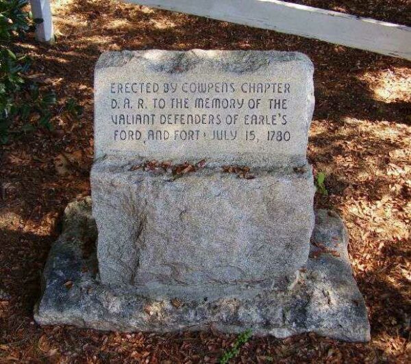 EARLE’S FORD AND FORT REVOLUTIONARY WAR MEMORIAL