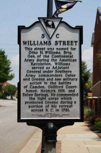 WILLIAMS STREET REVOLUTIONARY WAR MEMORIAL MARKER