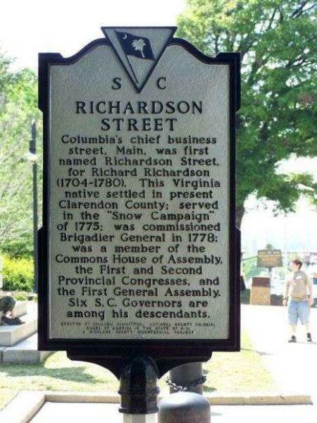 RICHARDSON STREET REVOLUTIONARY WAR MEMORIAL MARKER