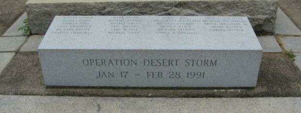 BERLIN OPERATION DESERT STORM WAR MEMORIAL