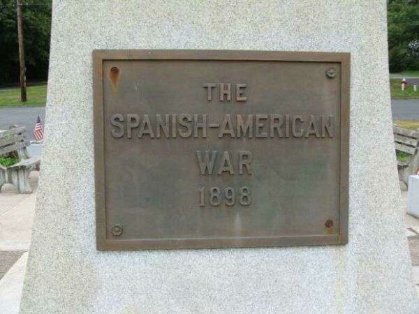 BERLIN VETERANS MEMORIAL SPANISH-AMERICAN WAR PLAQUE