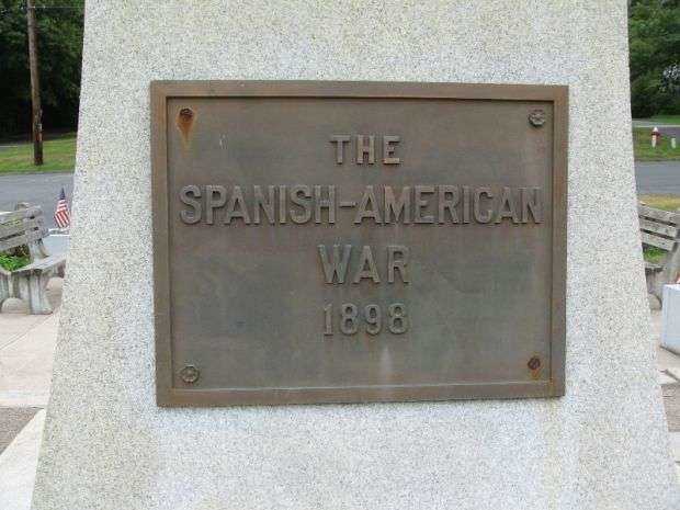 BERLIN VETERANS MEMORIAL SPANISH-AMERICAN WAR PLAQUE