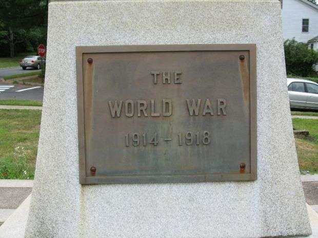 BERLIN VETERANS MEMORIAL WORLD WAR PLAQUE
