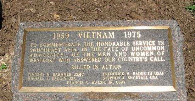 WESTPORT VIETNAM WAR MEMORIAL