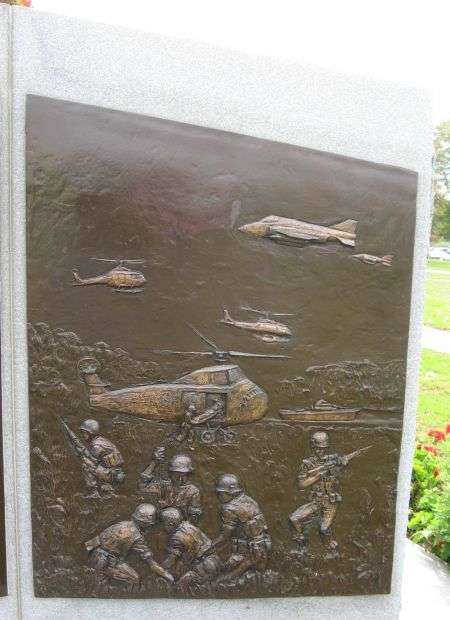 DANBURY AREA VIETNAM WAR MEMORIAL PLAQUE C