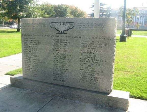 STOCKTON VIETNAM WAR MEMORIAL