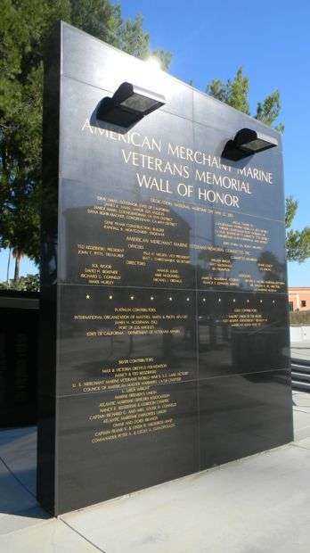 AMERICAN MERCHANT MARINE VETERANS WALL OF HONOR DEDICATION WALL