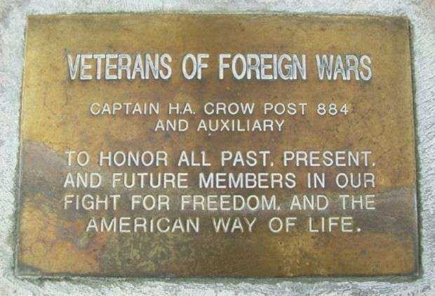 FRESNO CORRIDOR OF FLAGS VETERANS MEMORIAL PLAQUE III