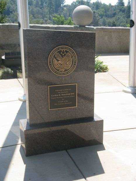EL DORADO COUNTY VETERANS MONUMENT VETERANS AFFAIRS STONE