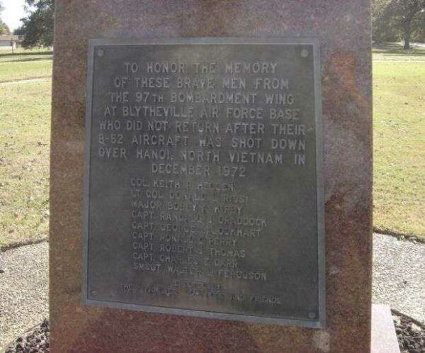 97TH BOMBARDMENT WING WAR MEMORIAL PLAQUE