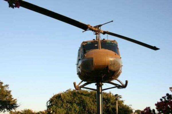 BELL UH-1 IROQUOIS (HUEY) HELICOPTER MEMORIAL